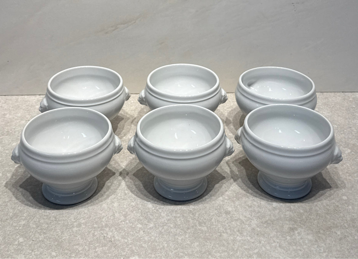 Set of 6 France Soup Bowls