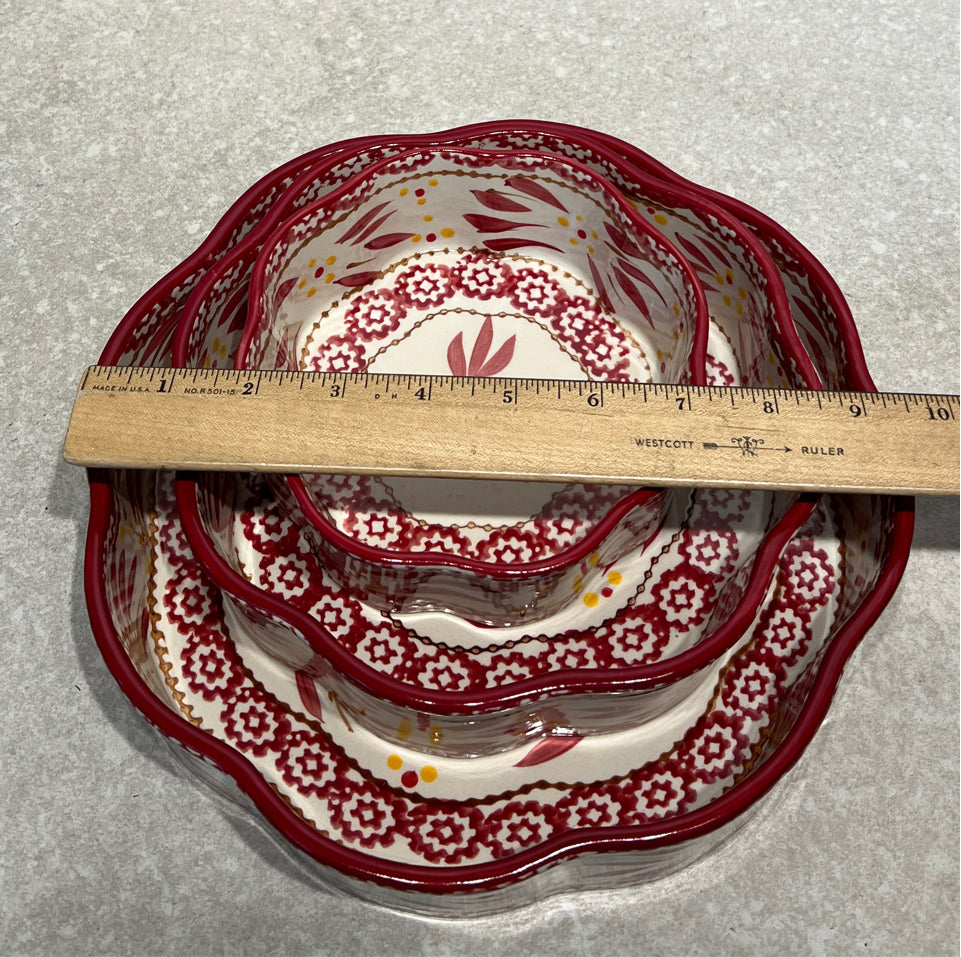 Set of 3 Temptations Bowls