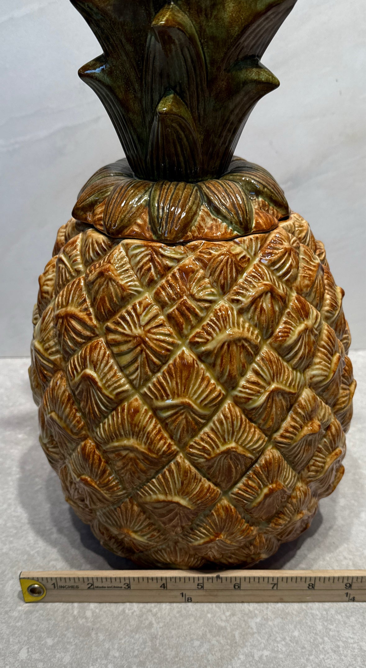 Covered Pineapple - as is
