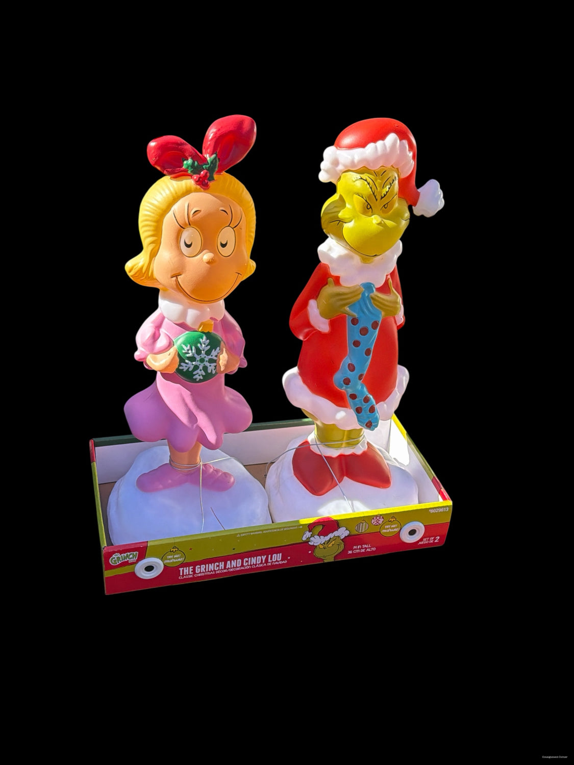 Grinch & Cindy Lou Blow Molds