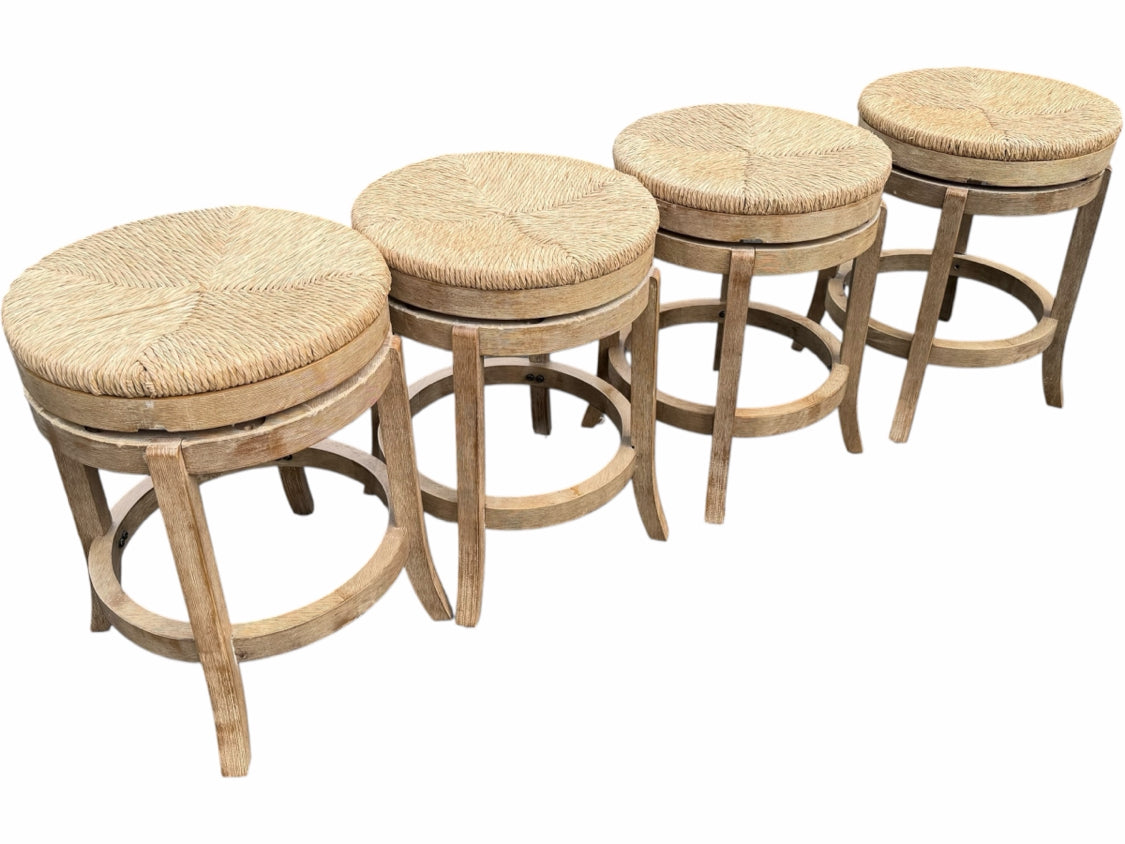 Set of 4 Swivel Stools