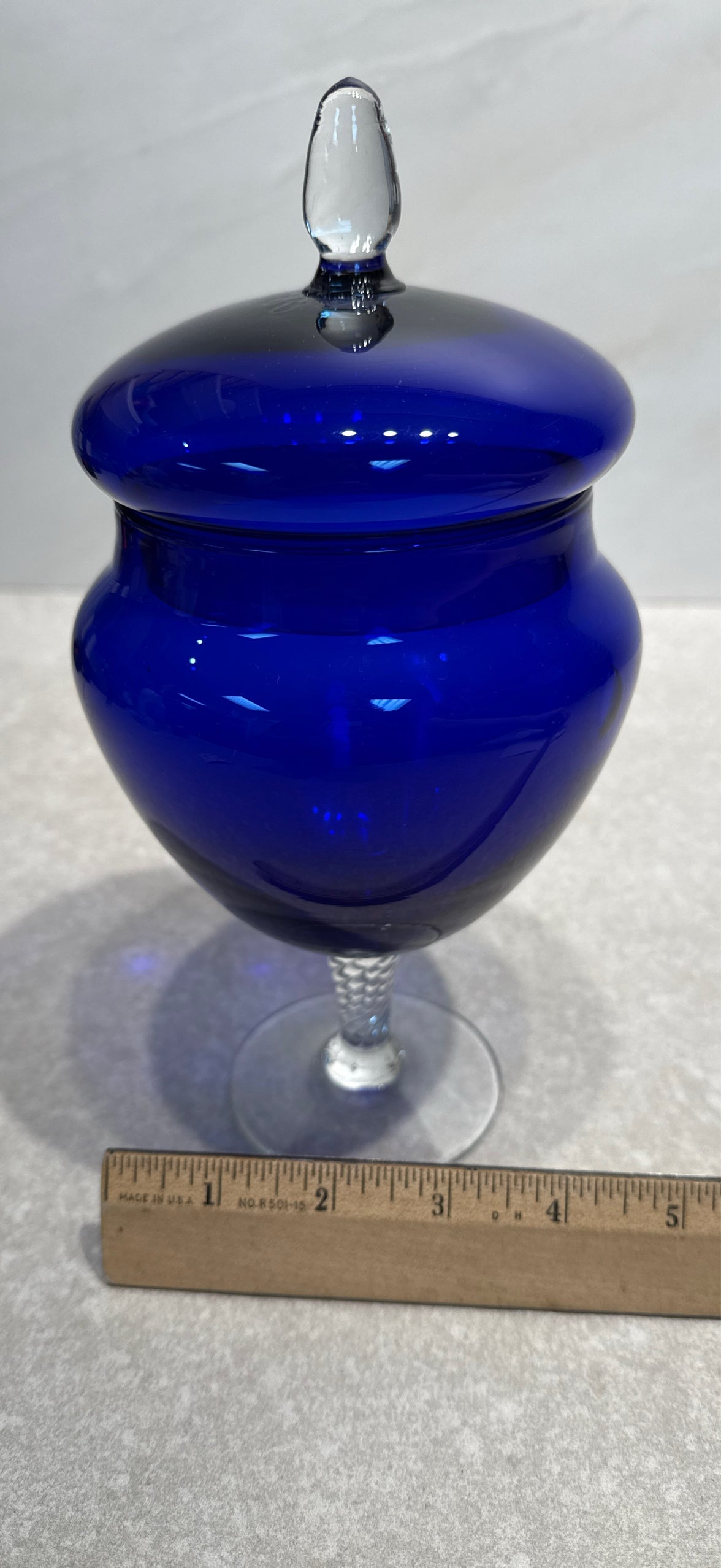 Cobalt Blue  Apothecary Jar