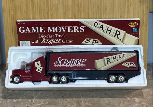 Die-Cast Truck with Scrabble Game