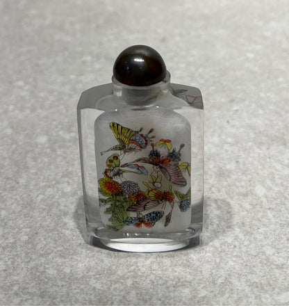 Chinese Reverse Painting Bottle