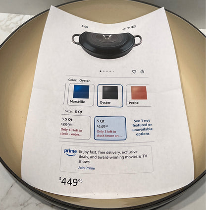 Le Creuset 5-Quart Braiser
