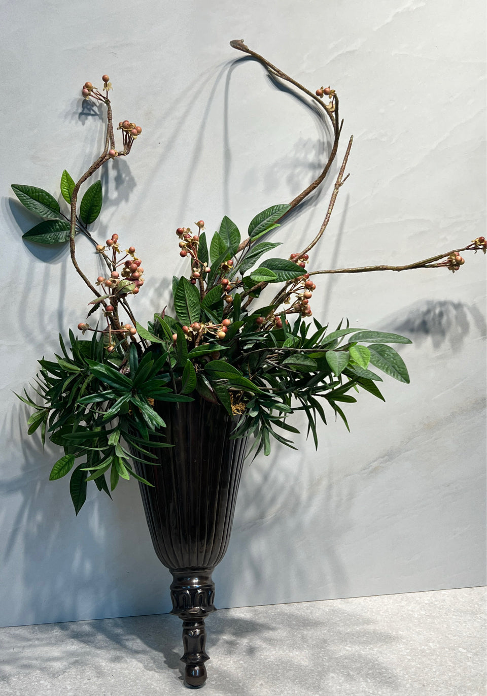 Artifcal Decor Wall Pocket