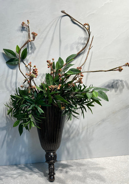 Artifcal Decor Wall Pocket