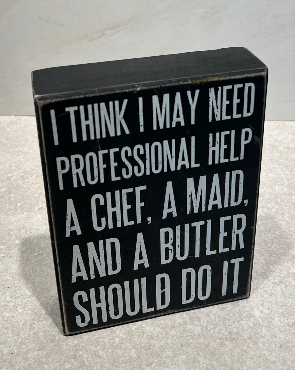 Box Sign