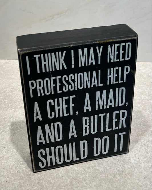 Box Sign