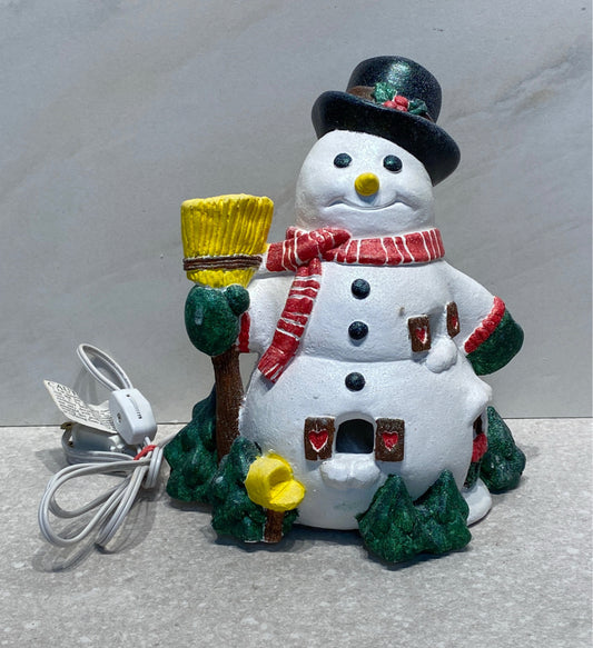 Snowman with Light