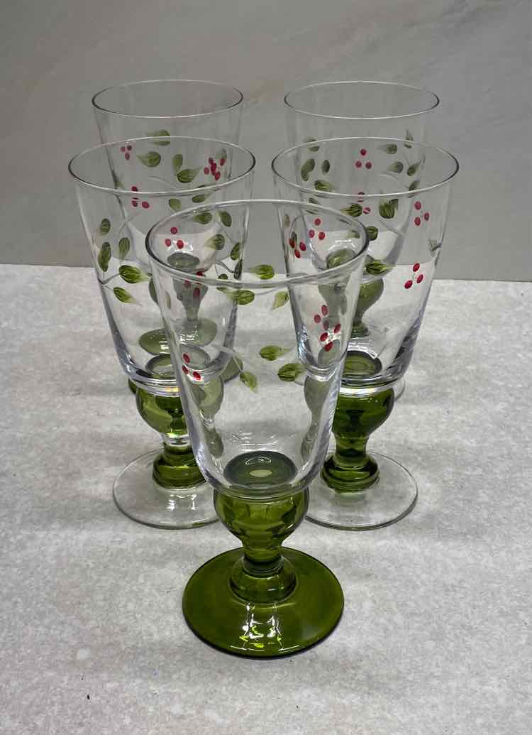 Set of 5 Glasses