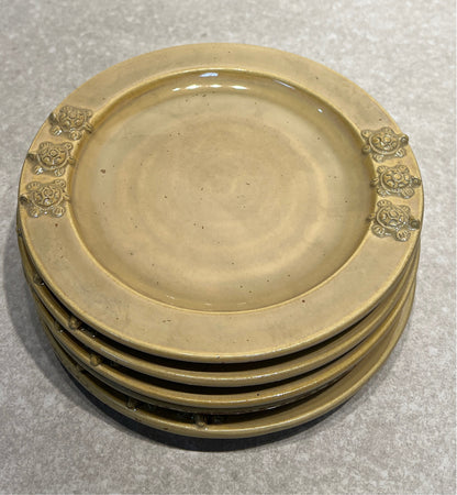 Set of 5 Turtle Plates