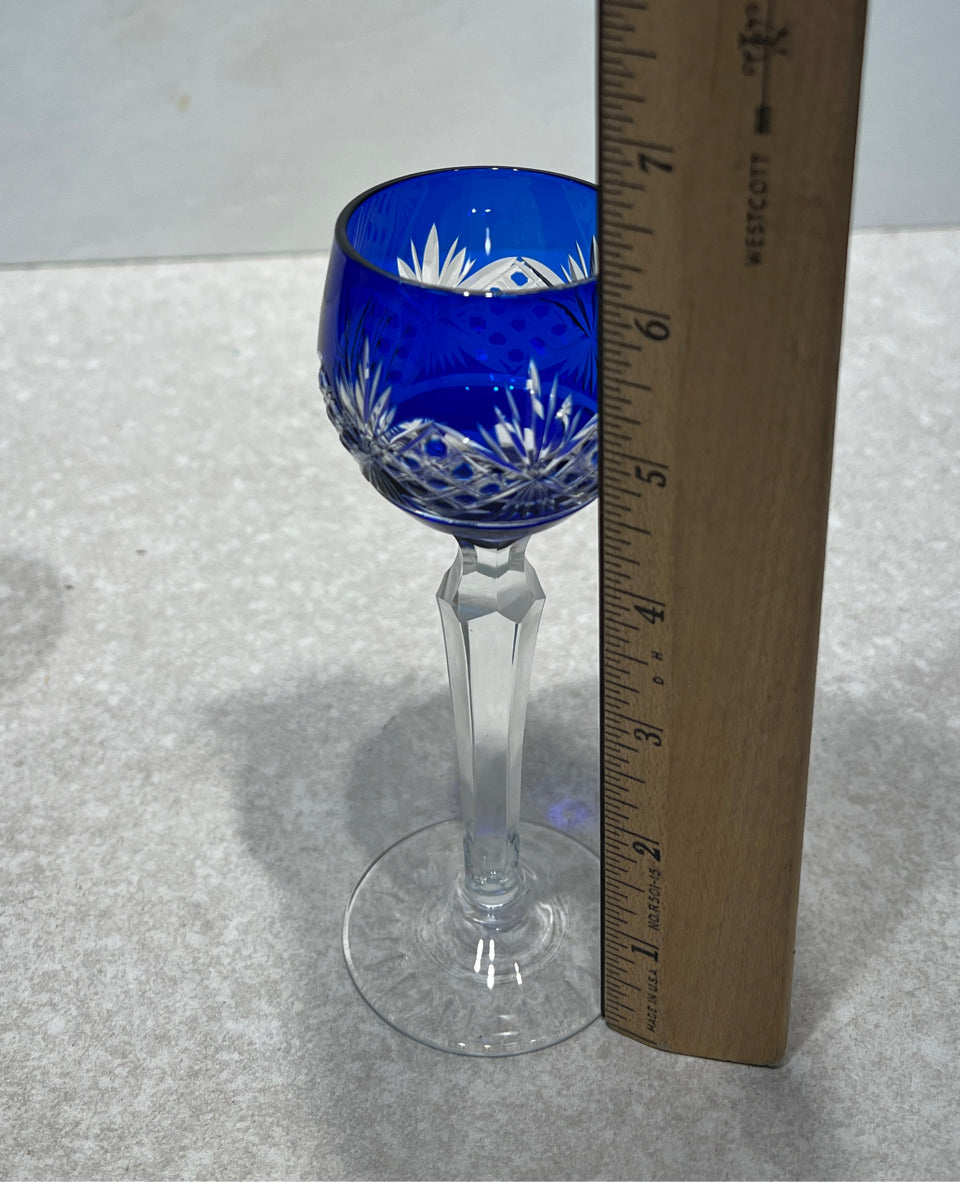 Set of 4 Cut to Clear Cordials