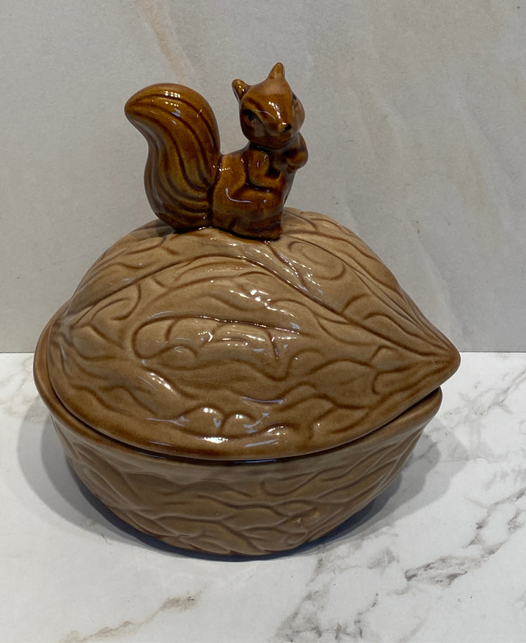 Covered Nut Bowl