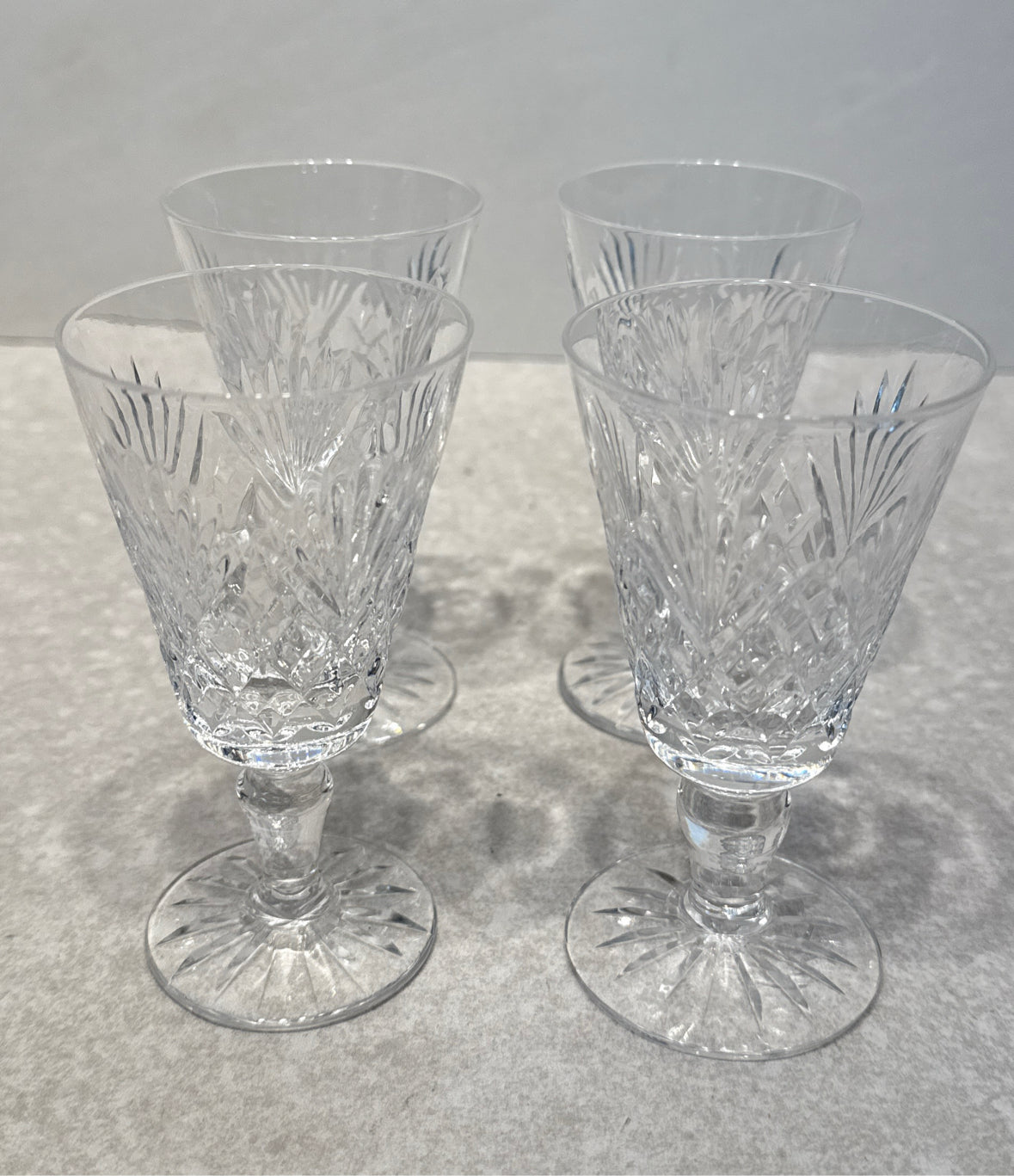 Set of 4 Royal Doulton Cordials