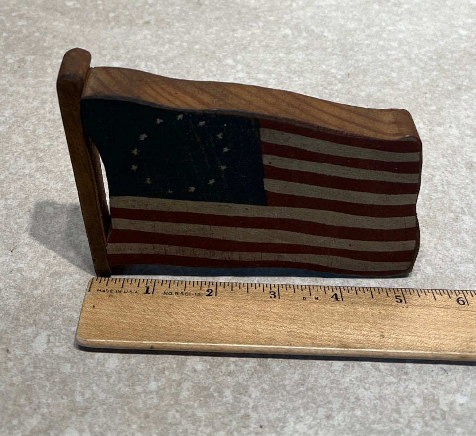 Wooden Flag