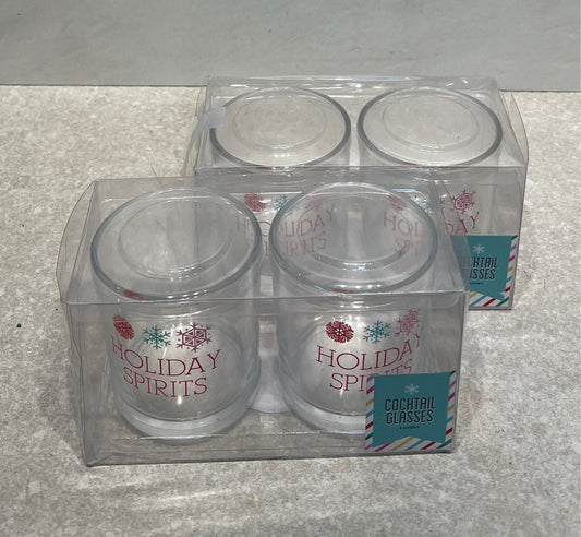 Set of 4 Glasses