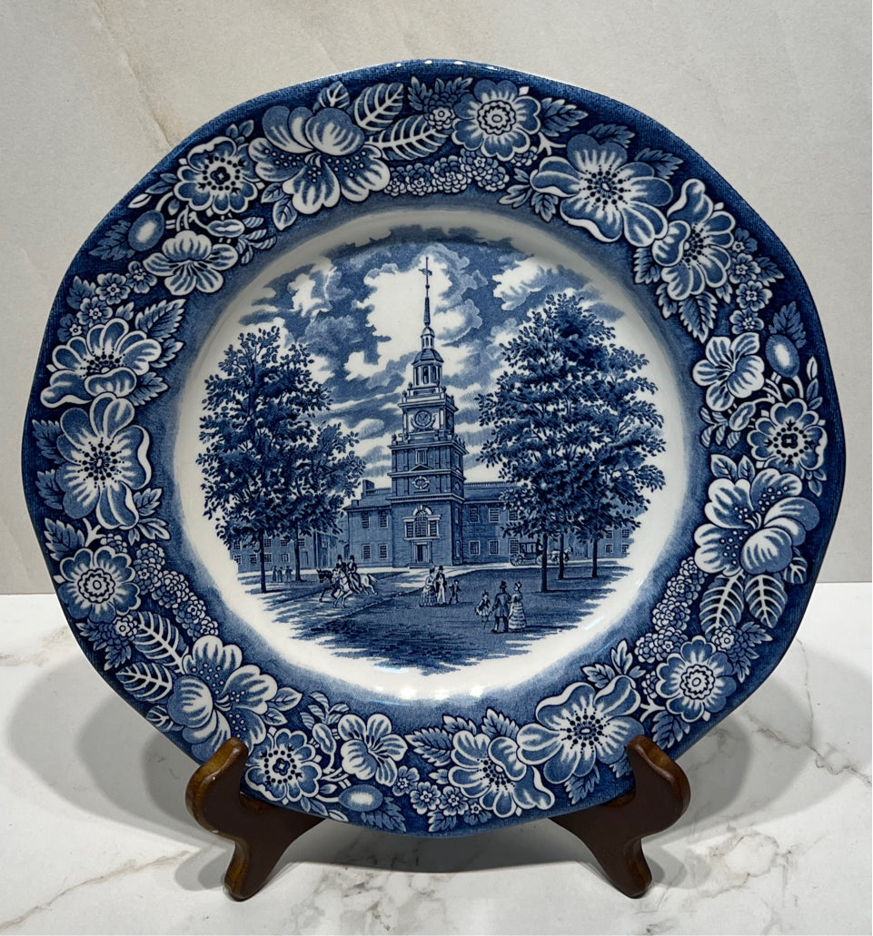 Liberty Blue Plate