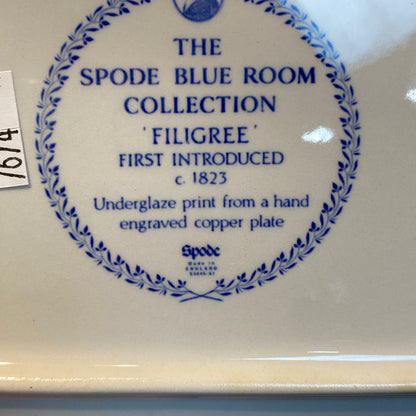 Spode Filigree  Tray