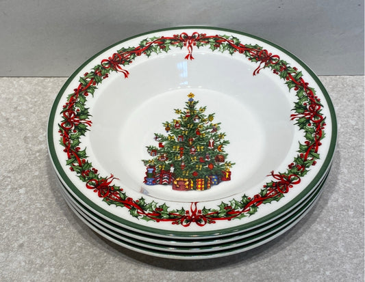 Set of 4 Christopher Radko Bowls