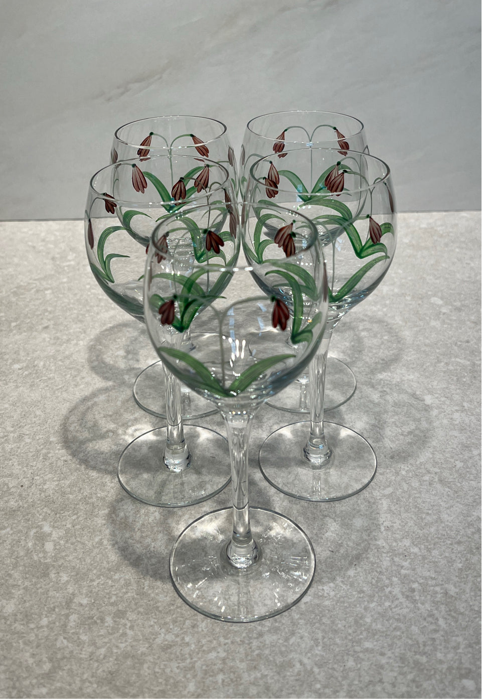 Set of 5 Glasses