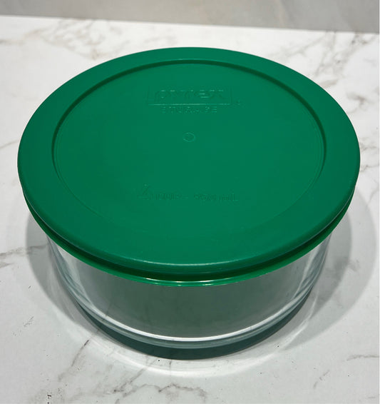 Covered Pyrex Bowl