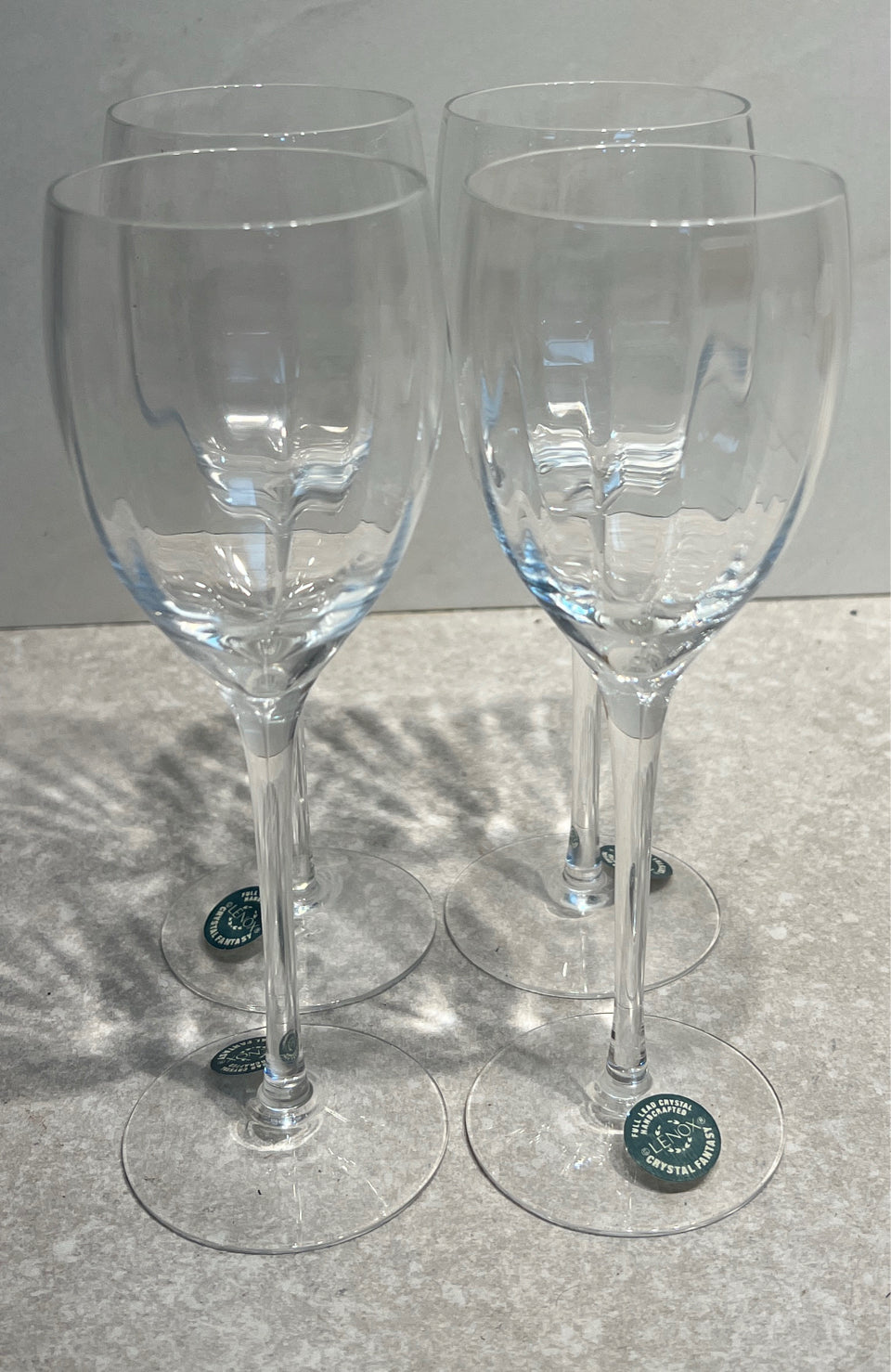Set of 4 Lenox Glasses