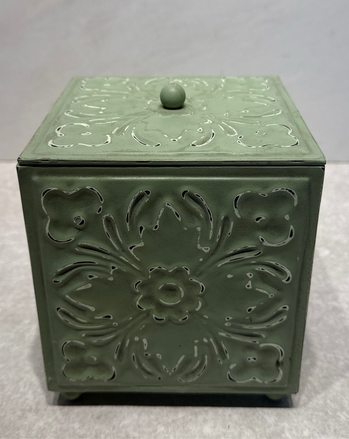 Covered Green Box