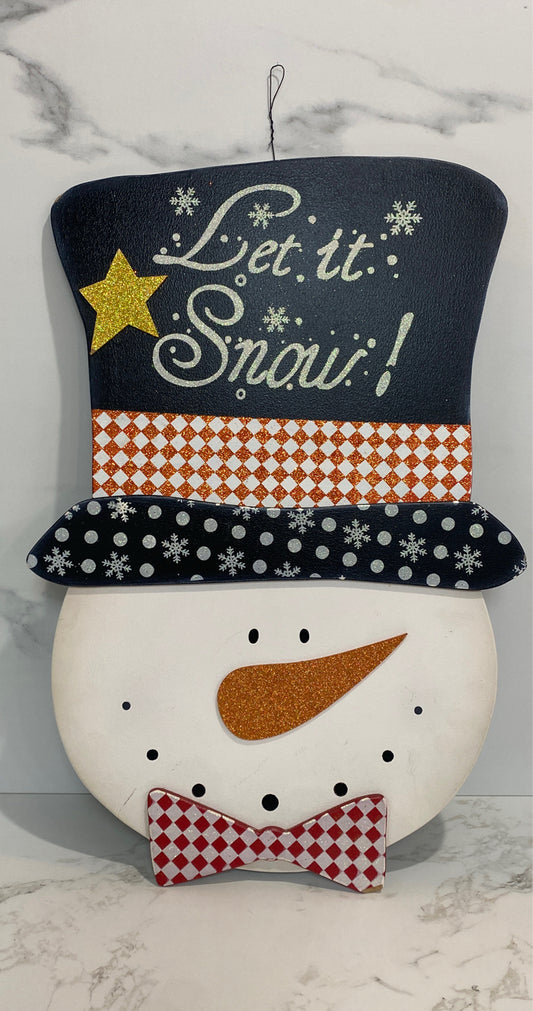 Snowman Sign