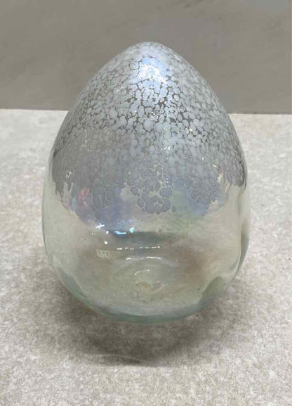 Glass Egg 6.5" Tall