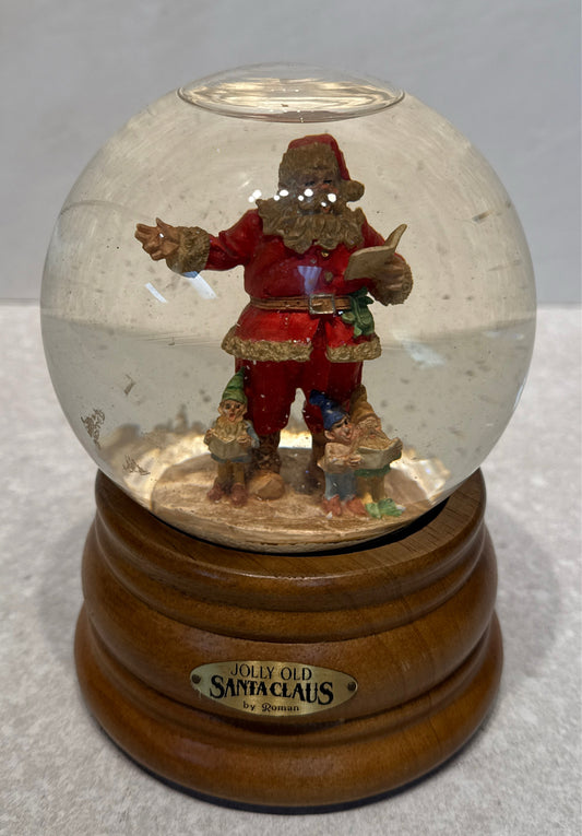 Santa Snow globe