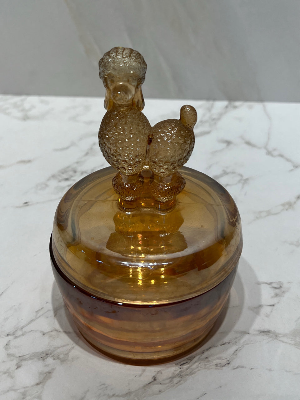 Vintage Poodle Jar
