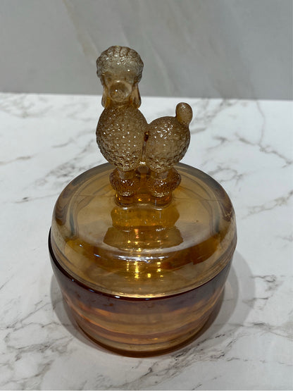 Vintage Poodle Jar