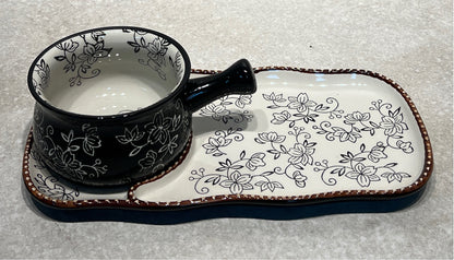 Temptation Soup And Sandwich Plate
