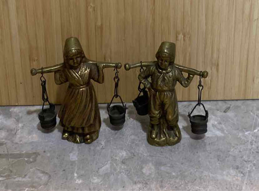 Brass Figurines - Pair