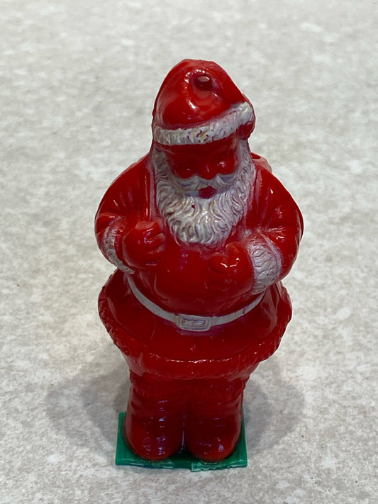 Vintage Santa Ornament - as is