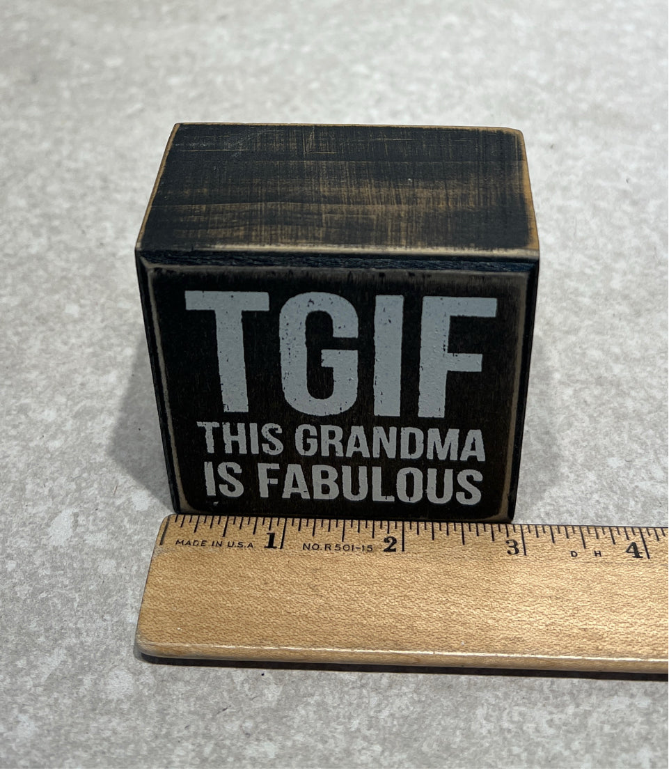 Box Sign