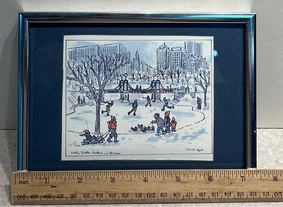 Boston Public Gardens Print
