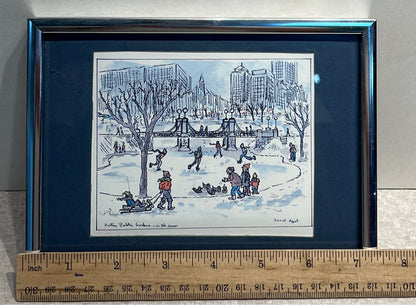 Boston Public Gardens Print