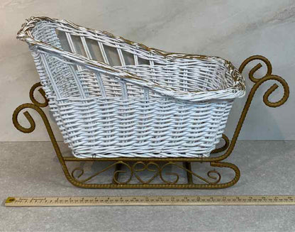 Wicker Sleigh