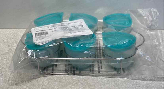 Pampered Chef Mini Freezer Bowls with Rack