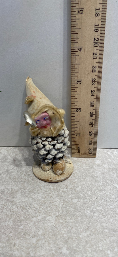 Vintage Pinecone Elf