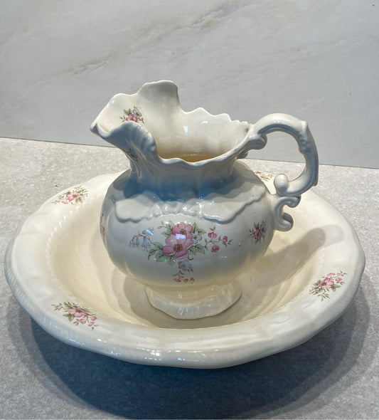 Pitcher And Bowl