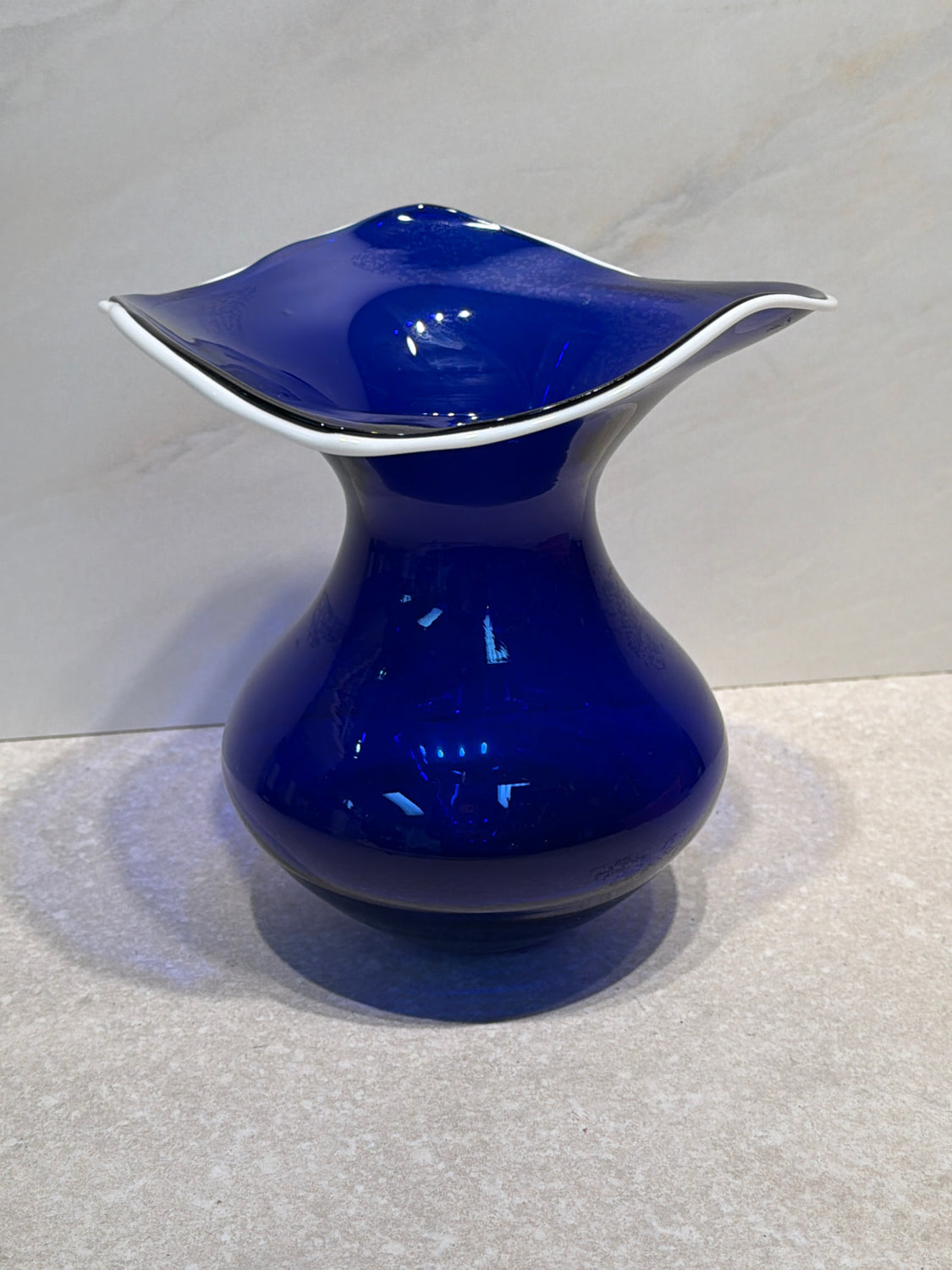 Vintage Cobalt Blue Vase