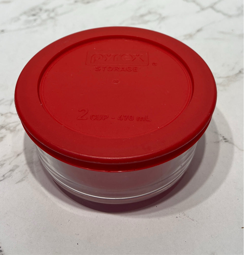 Pyrex Covered Bowl