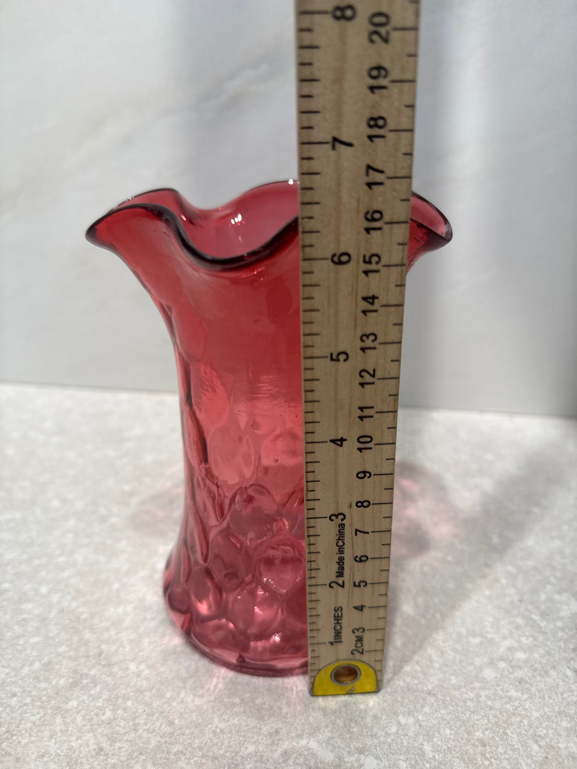 Cranberry Vase
