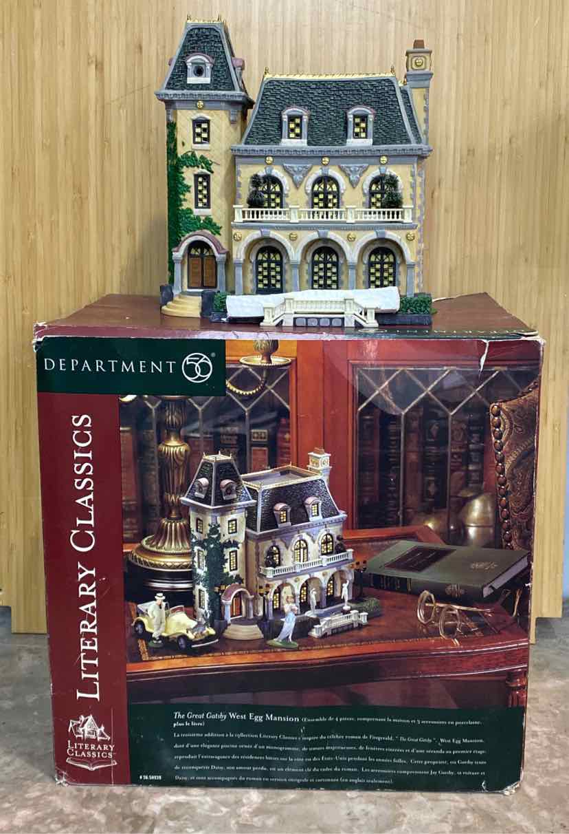 Dept. 56 Great Gasby West Egg Mansion