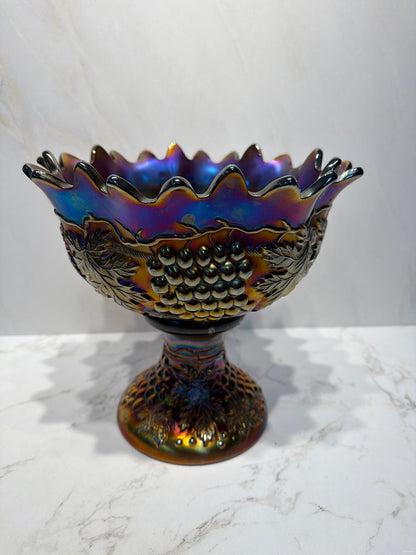 Northwood Punch Bowl With Pedestal* As-Is