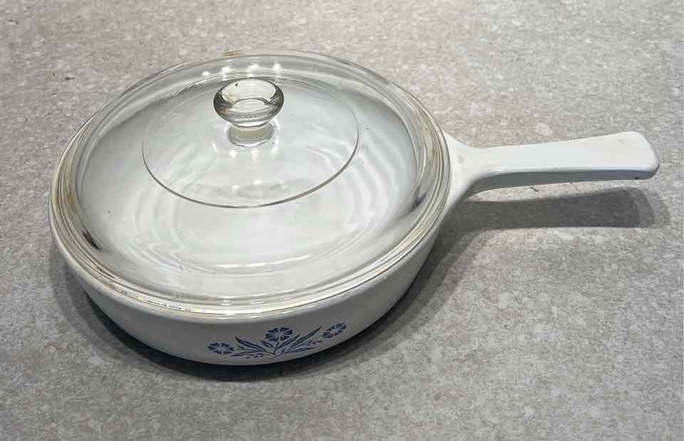 Covered Corningware Bowl