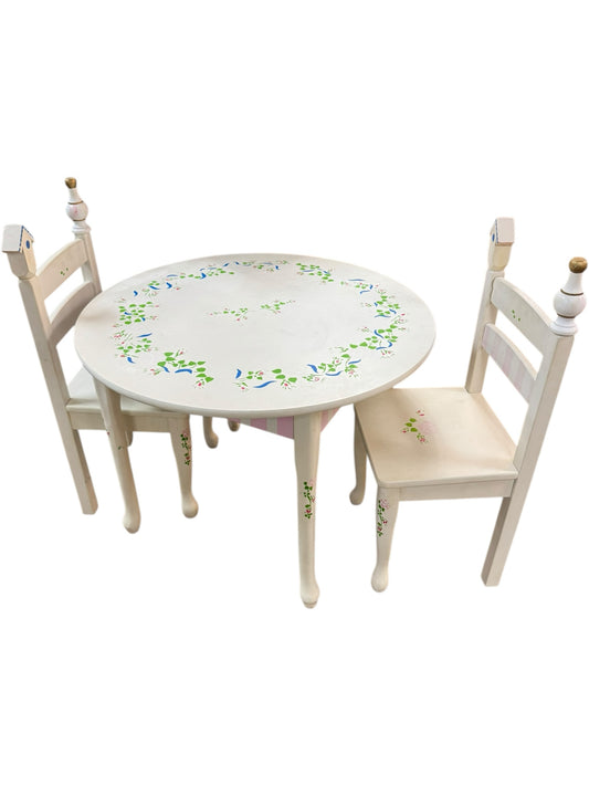 Kids Table And 2 Chairs